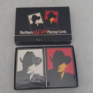 VTG Marlboro " Wild West"  Playing Cards Set